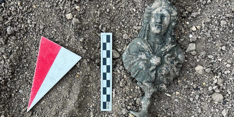 Gümüşhane Satala Antik Kenti’nde Mısır Tanrıçası İsis Büstü Ortaya Çıkarıldı